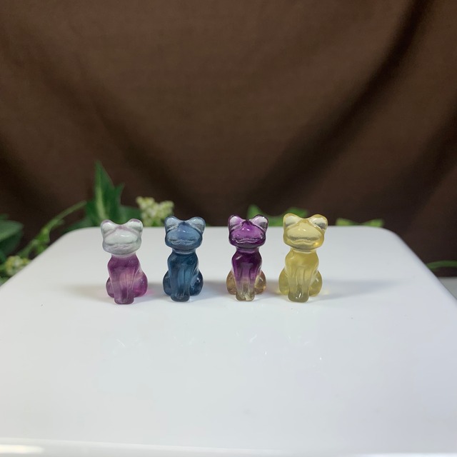 フローライトねこちゃんの集い場~青いリンゴがなるペリドットツリー~