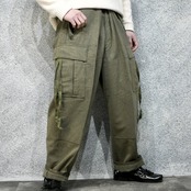 60's~ German military wool cargo pants