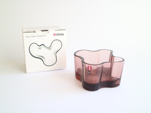 iittala イッタラ / Alvar Aalto Collection  キャンドルホルダー パープル No.4310