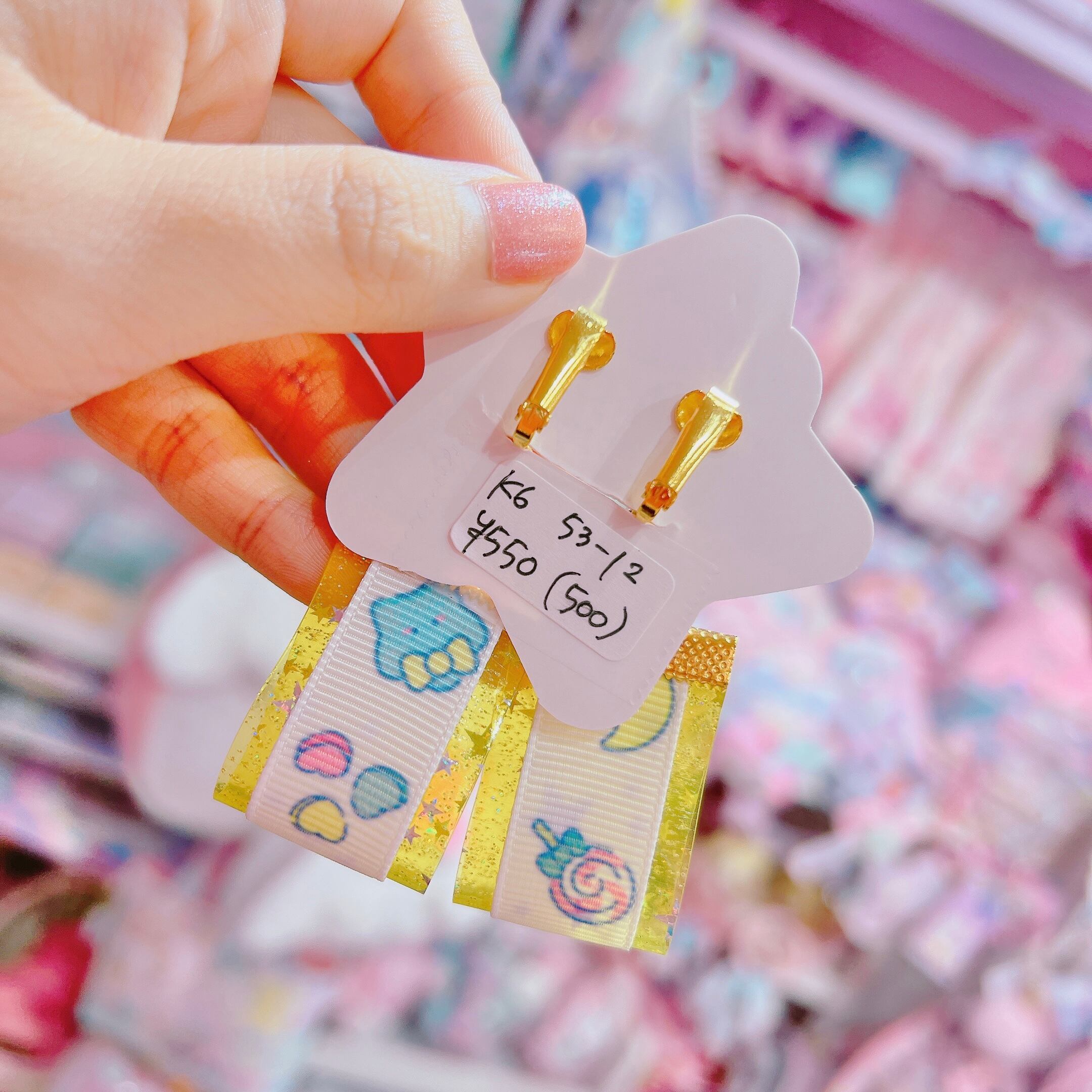 【K6】53-12イヤリング