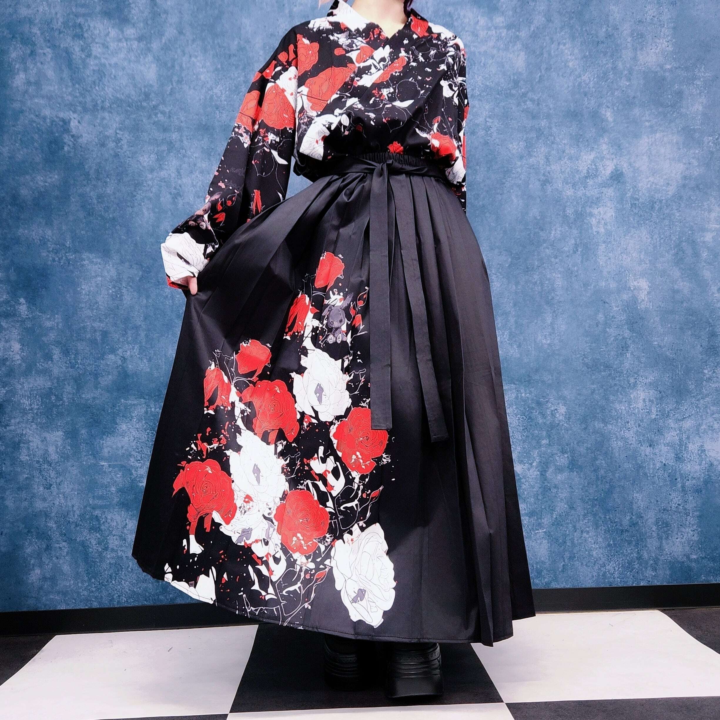3000円OFF》UNISEX着物風コーデセット【ELEGANT ROSE】 | NIER CLOTHING