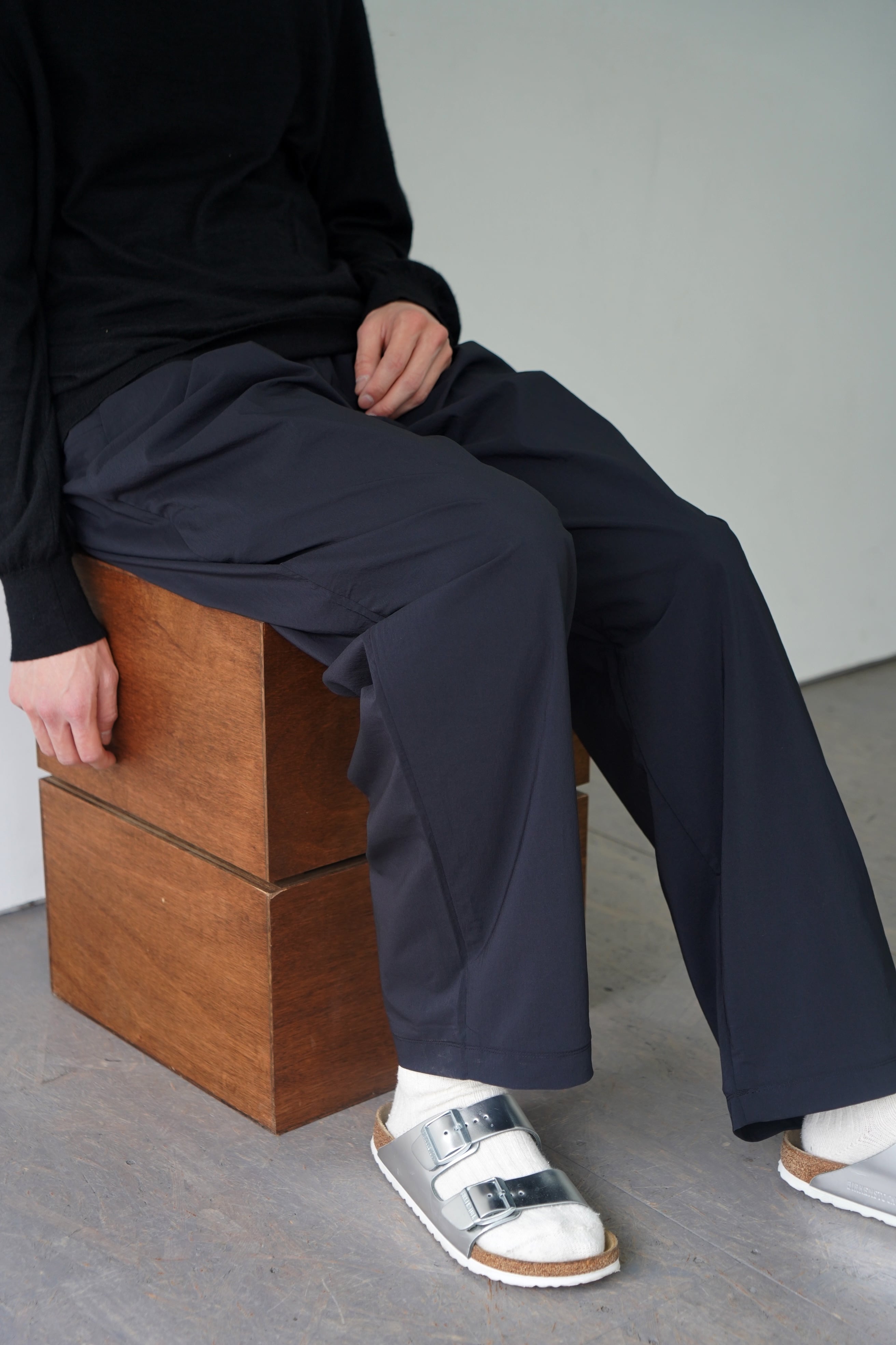 TEATORA / WALLET PANTS RESORT DOCTOROID (NAVY) | LiNN