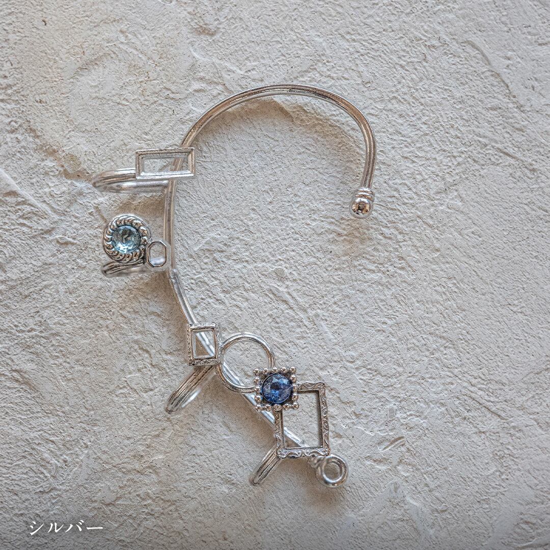 My Gallery シリーズ《額縁イヤーフック》 | Airi museum jewelry