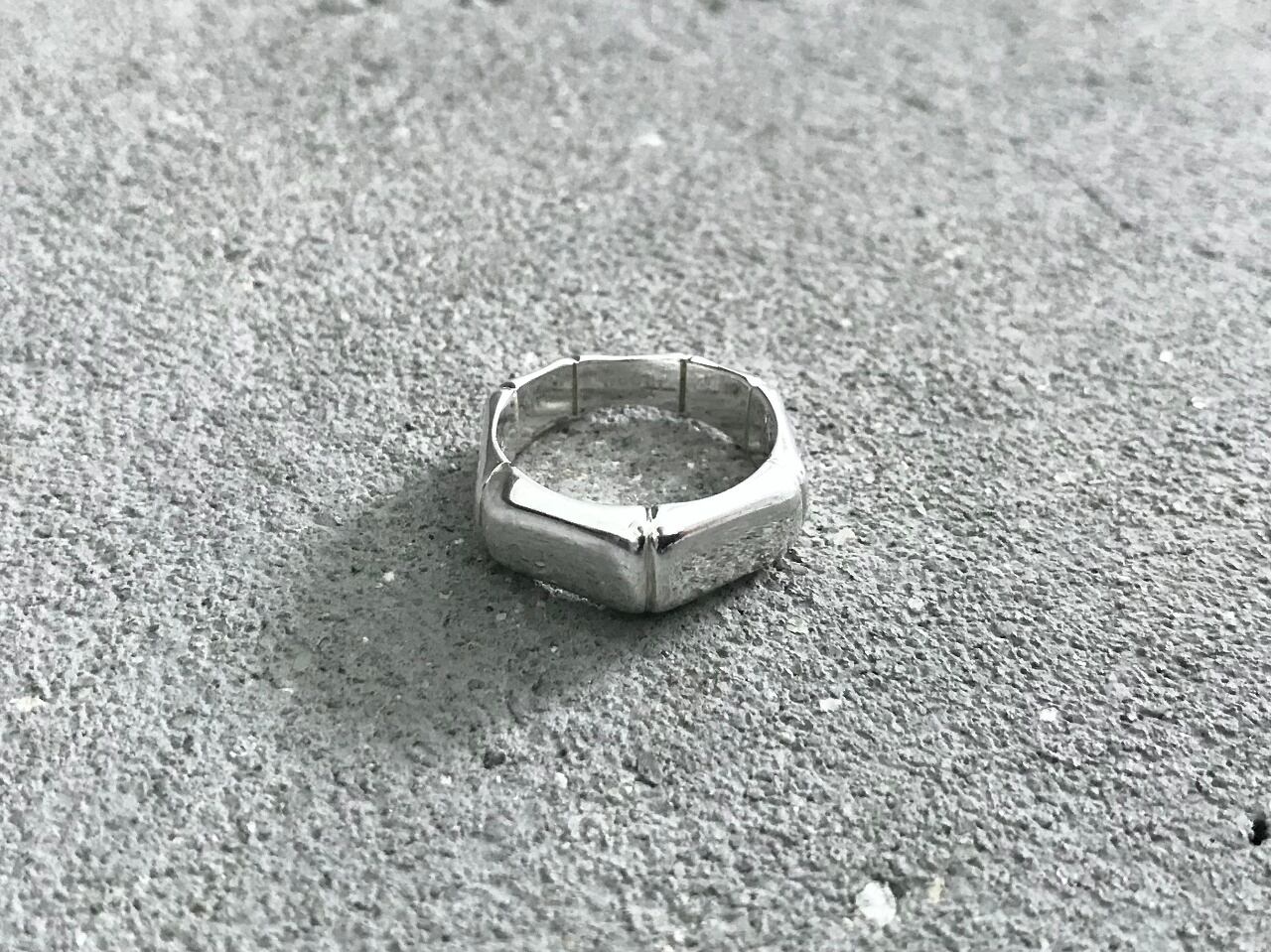 GUCCI bamboo ring silver 925 MADE IN ITALY | AFTER DARK