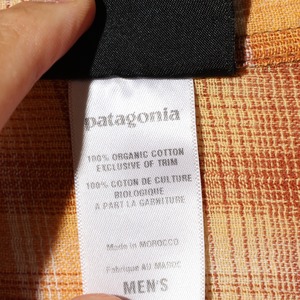 極美品 L 09年 オンブレ A/C Yarn Dye Shirt Patagonia ACシャツ ヤーンダイ パタゴニア