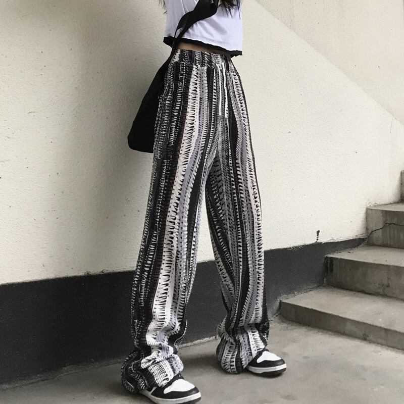 サマーカジュアルパンツ レディーススタンダードスタイルルーズ レトロ ストリート 夏物 ケッペル66189497597