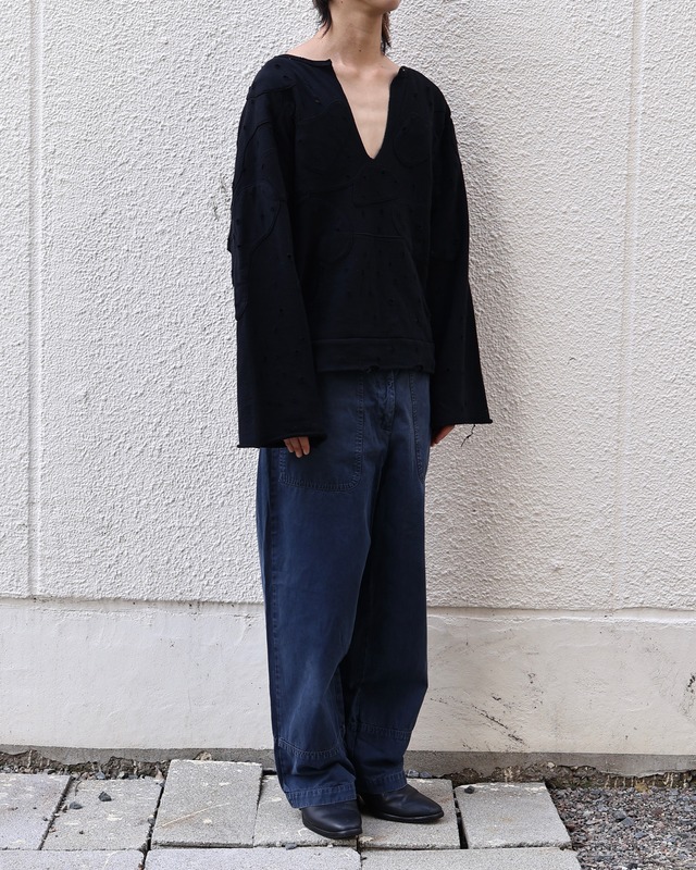 【DRIES VAN NOTEN】deformed work pants