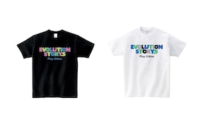 Evolutions Story[s] Tシャツ（White/Black） [Size: S / M / L / XL]