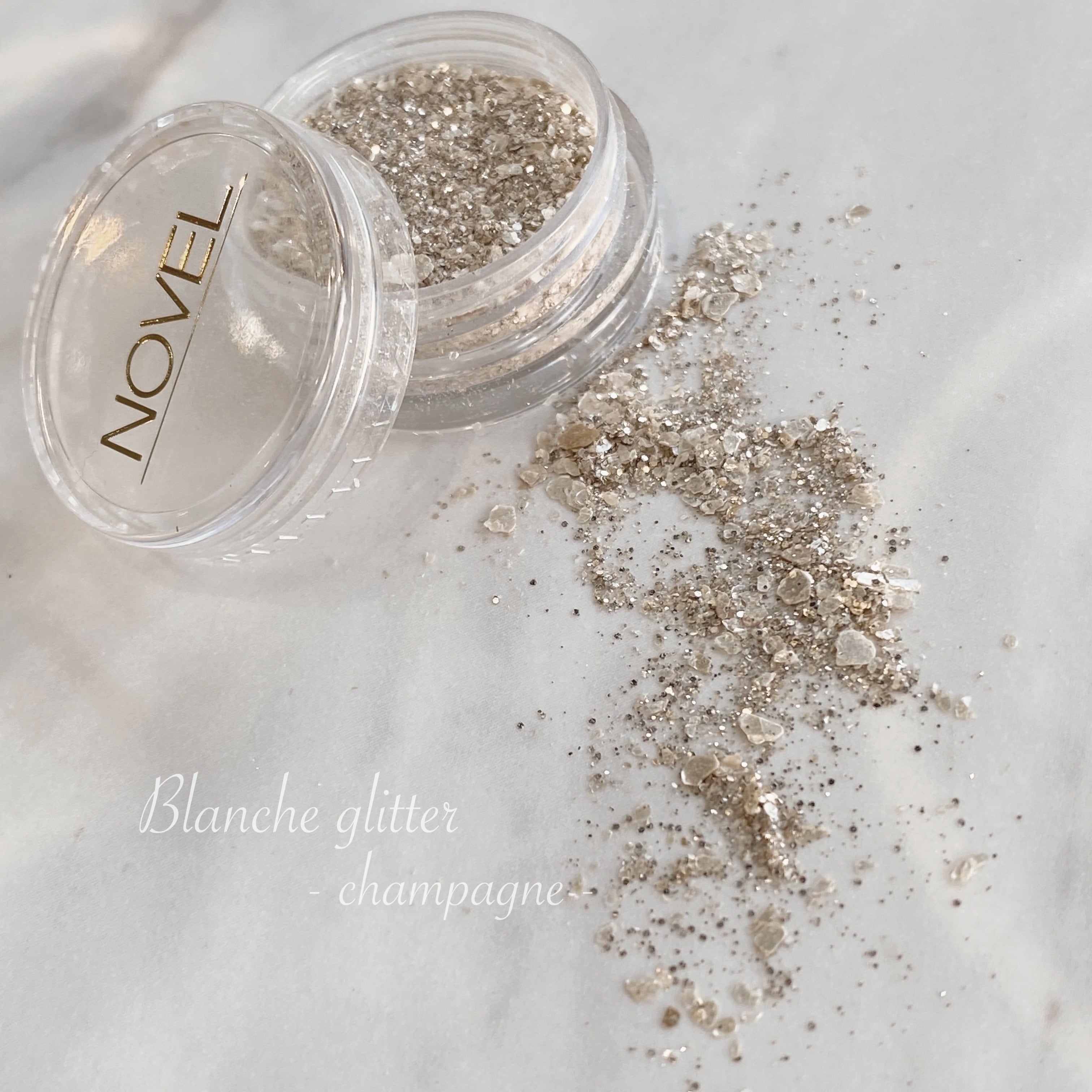 G166-G168 Blanche glitter | atelier NOVEL