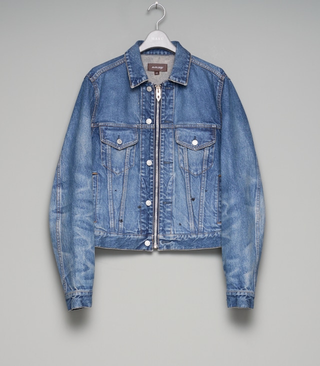 【26SS】MASU エムエーエスユー / MB ZIP-UP DENIM JACKET VINTAGE