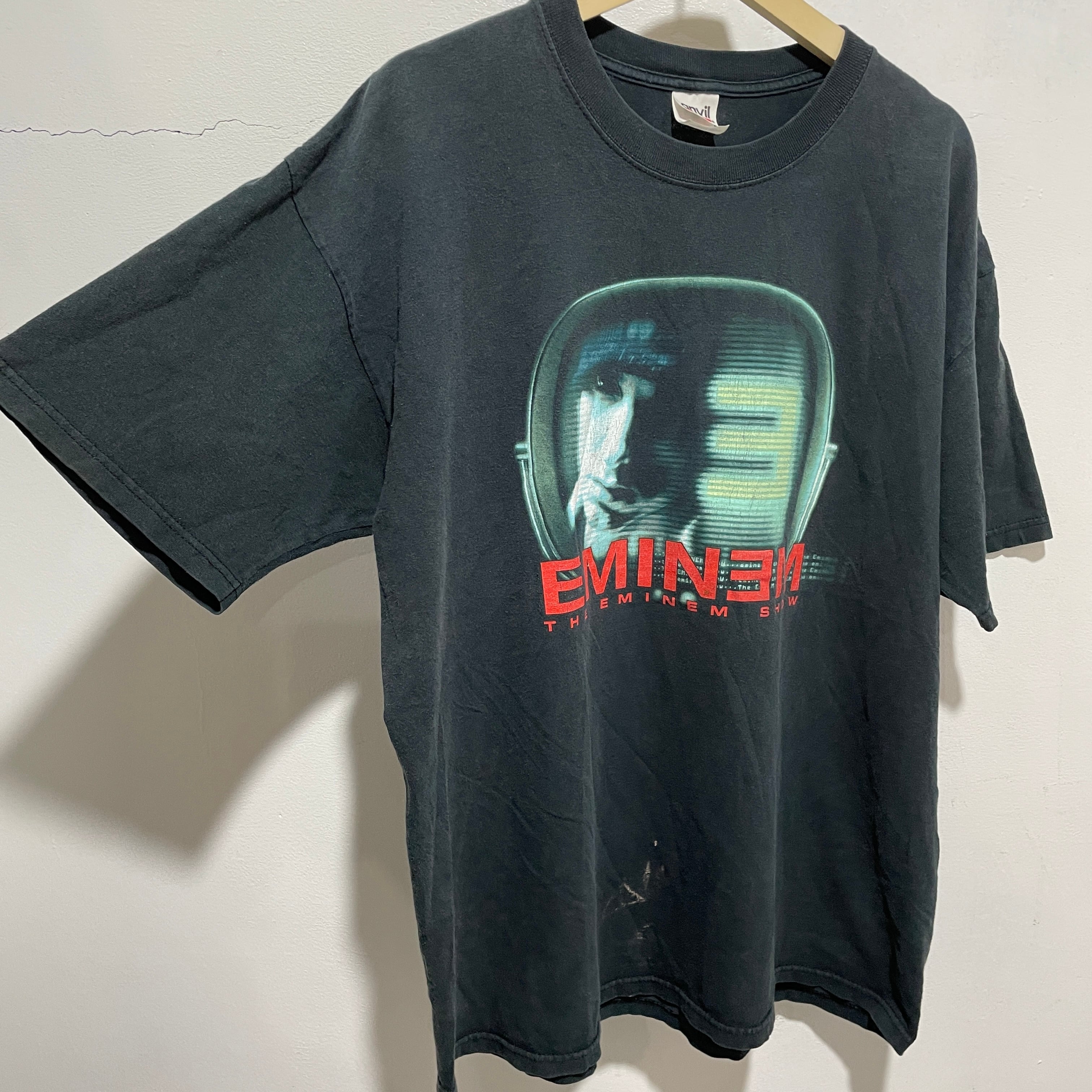 送料無料』00s エミネム THE EMINEM SHOW ヴィンテージTシャツ 黒