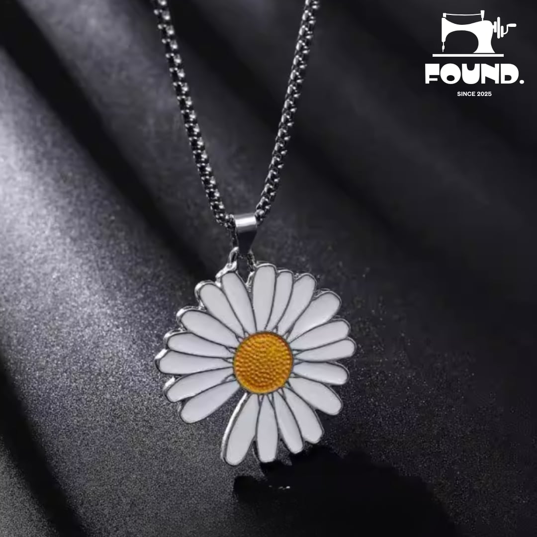 Daisy Flower Necklace(FD289)