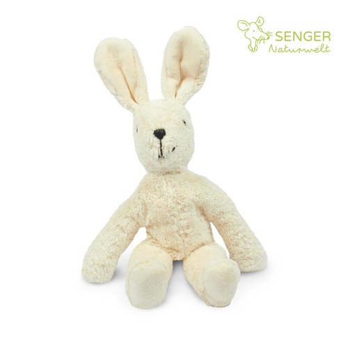 Floppy Animal Rabbit WHITE  ( Small ) / Senger Naturwelt  [オーガニック ぬいぐるみ  出産祝い おしゃれ ギフト ファーストトイ]
