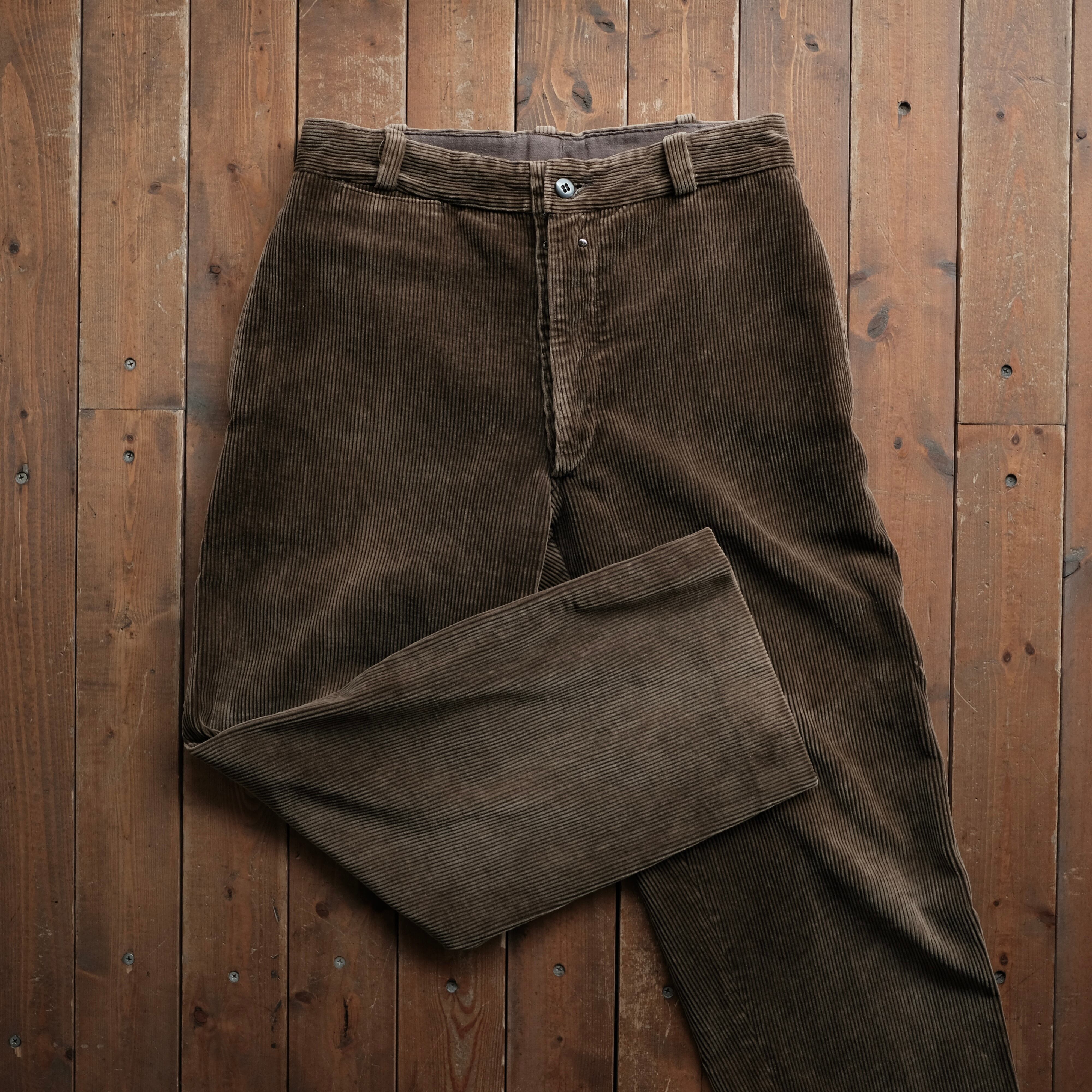 50s~60s FRENCH VINTAGE CORDUROY PANTS | safarionline