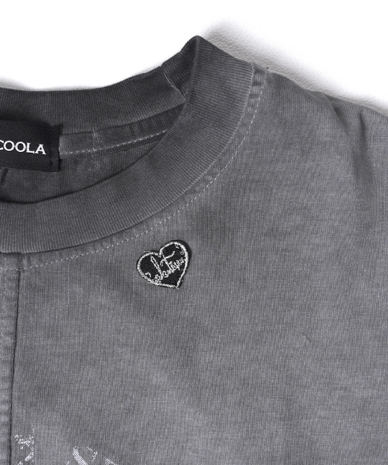 【ATELIER LINE】チュールフリルドッキングレイヤード L/S Tシャツ CQ-48079H