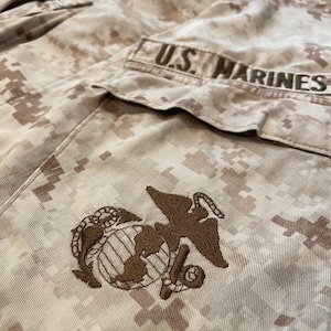 【USA古着】米軍実物 海兵隊 ミリタリージャケット コンバットユニフォーム デジカモ柄 BDU jacket USA MARINES アメリカ古着