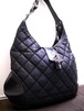 16万◆BURBERRY PRORSUM バーバリープローサム 男女可 ナイロンxレザー マトラッセ キルティング ショルダー バッグ◆ 希少なショルダー♪