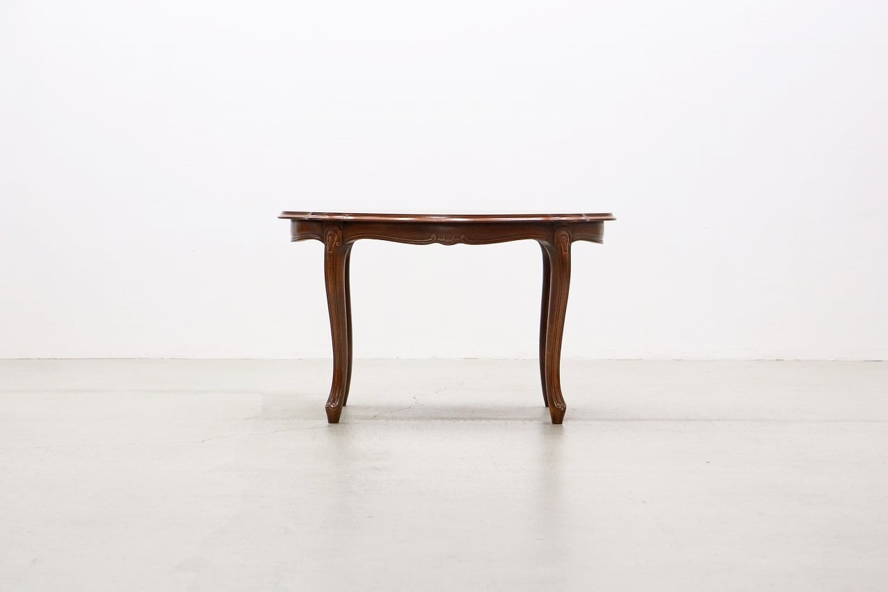 ヴィンテージ クラシカル オーバル センターテーブル サイドテーブル 1 猫脚 ヴィンテージ クラシカル オーバル センターテーブル サイドテーブル