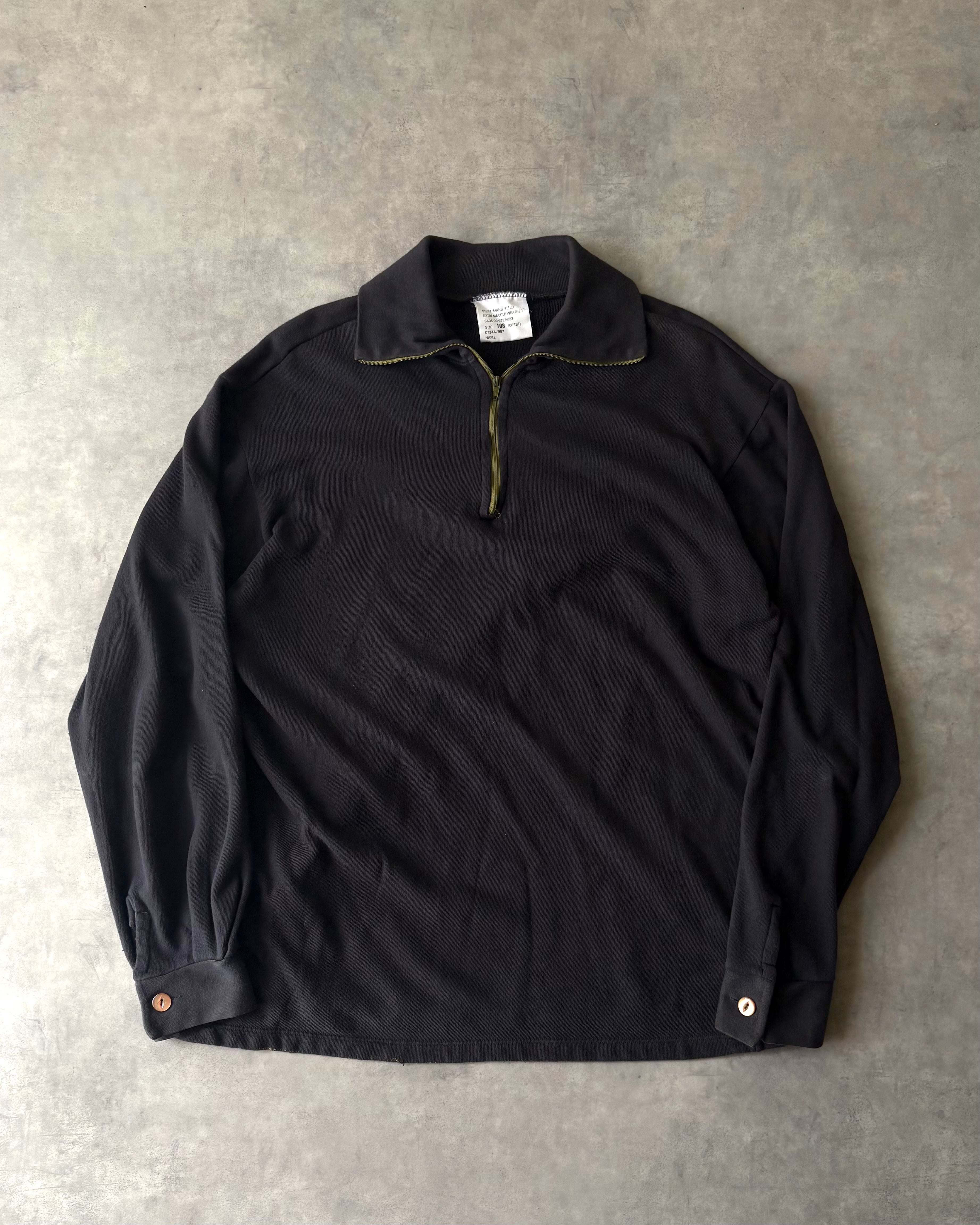 British Army Half-zip Under Shirt