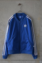 Blue three-stripe track jacket