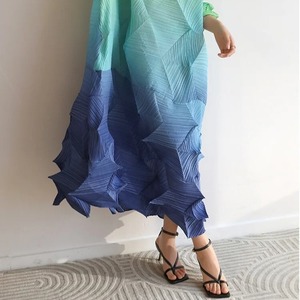 Colorful Gradient Dress / カラフル グラデーション ドレス ワンピース