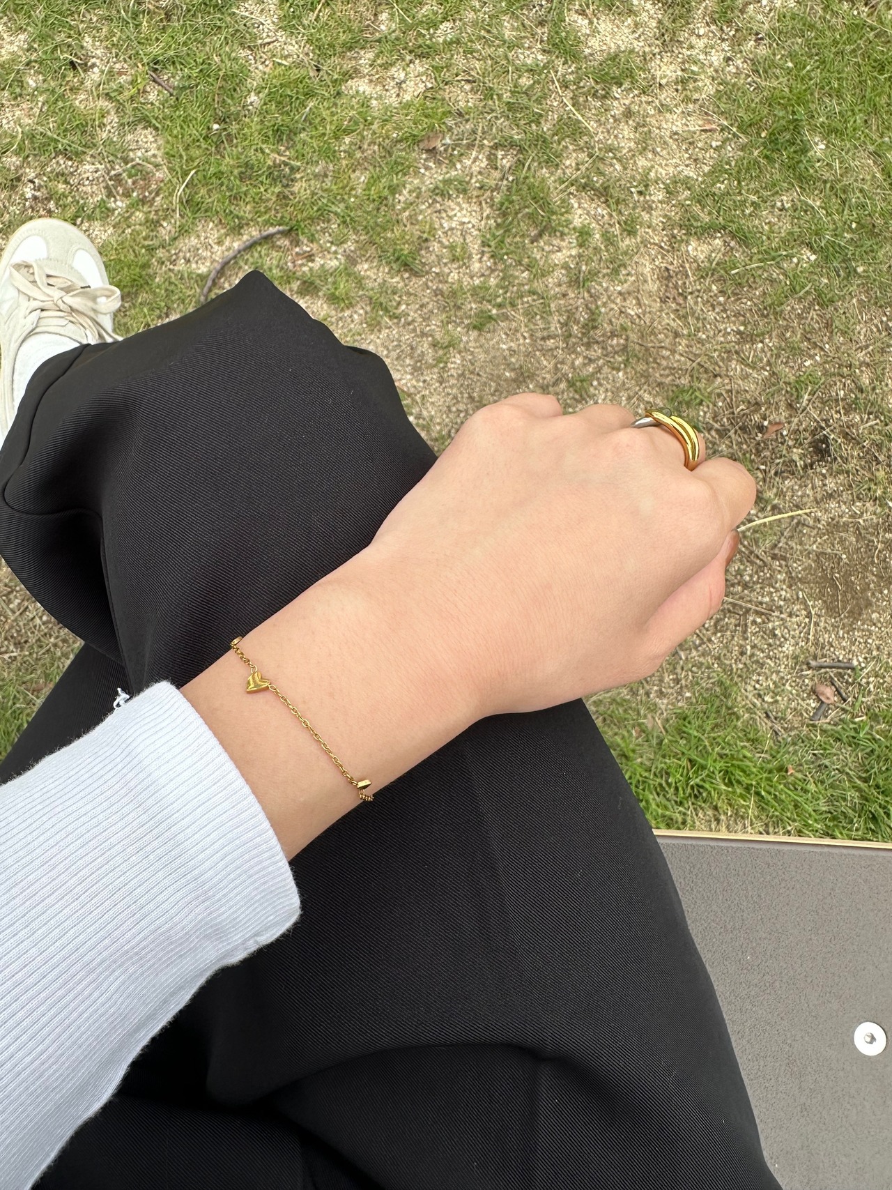 SS ラブチェーンブレスレット