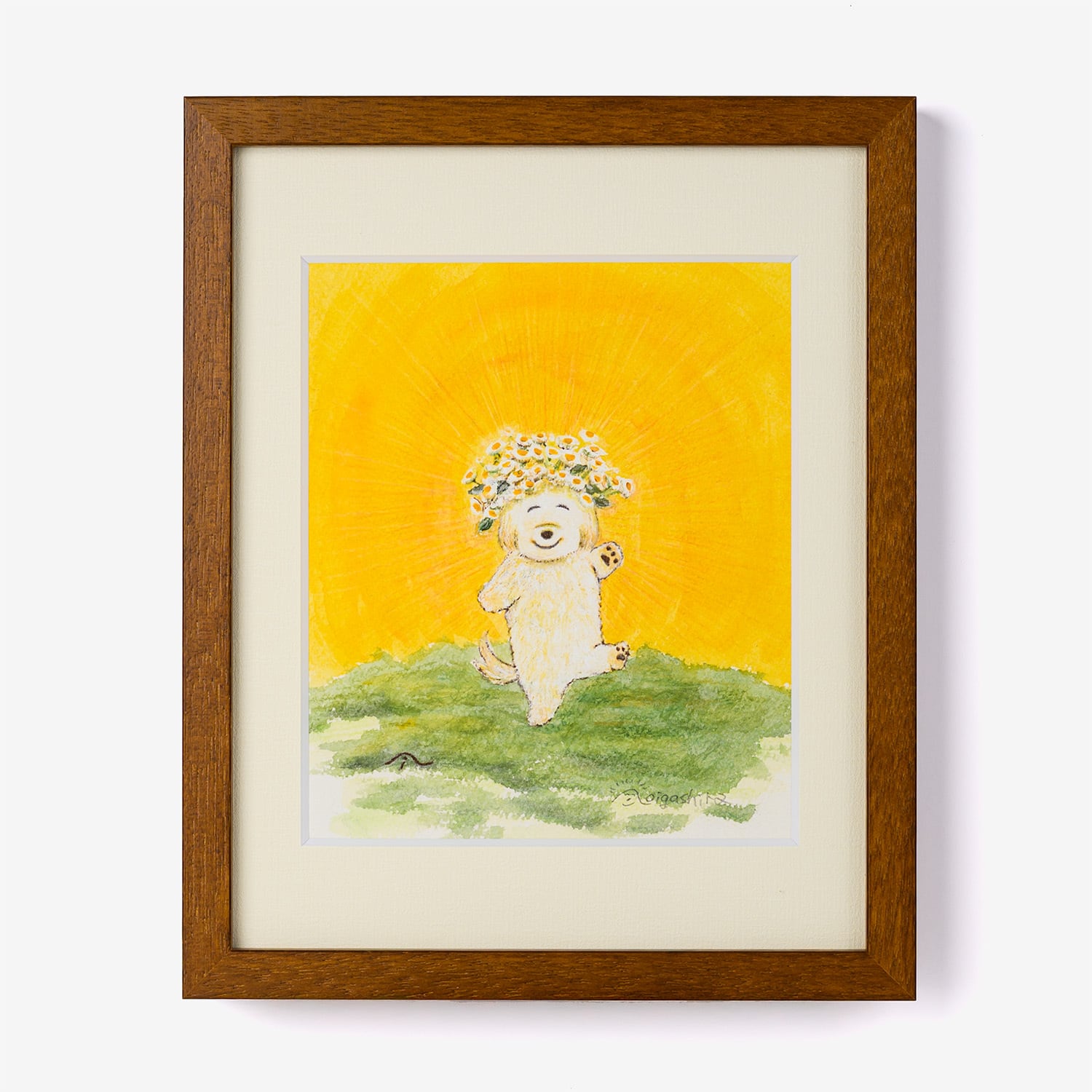 受注販売・12月中のお届け】はまぎしかなえ 複製原画10