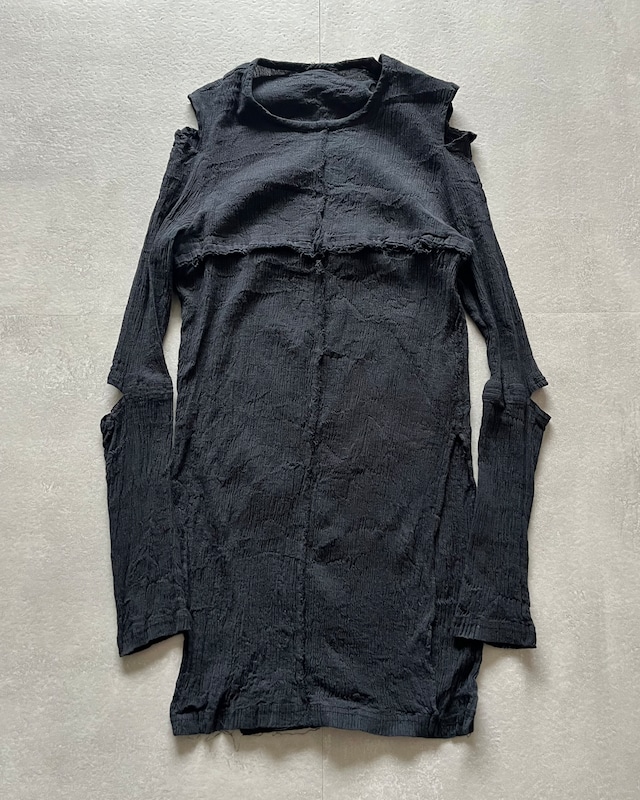 SS1998 W&LT layered spike l/s top | ether