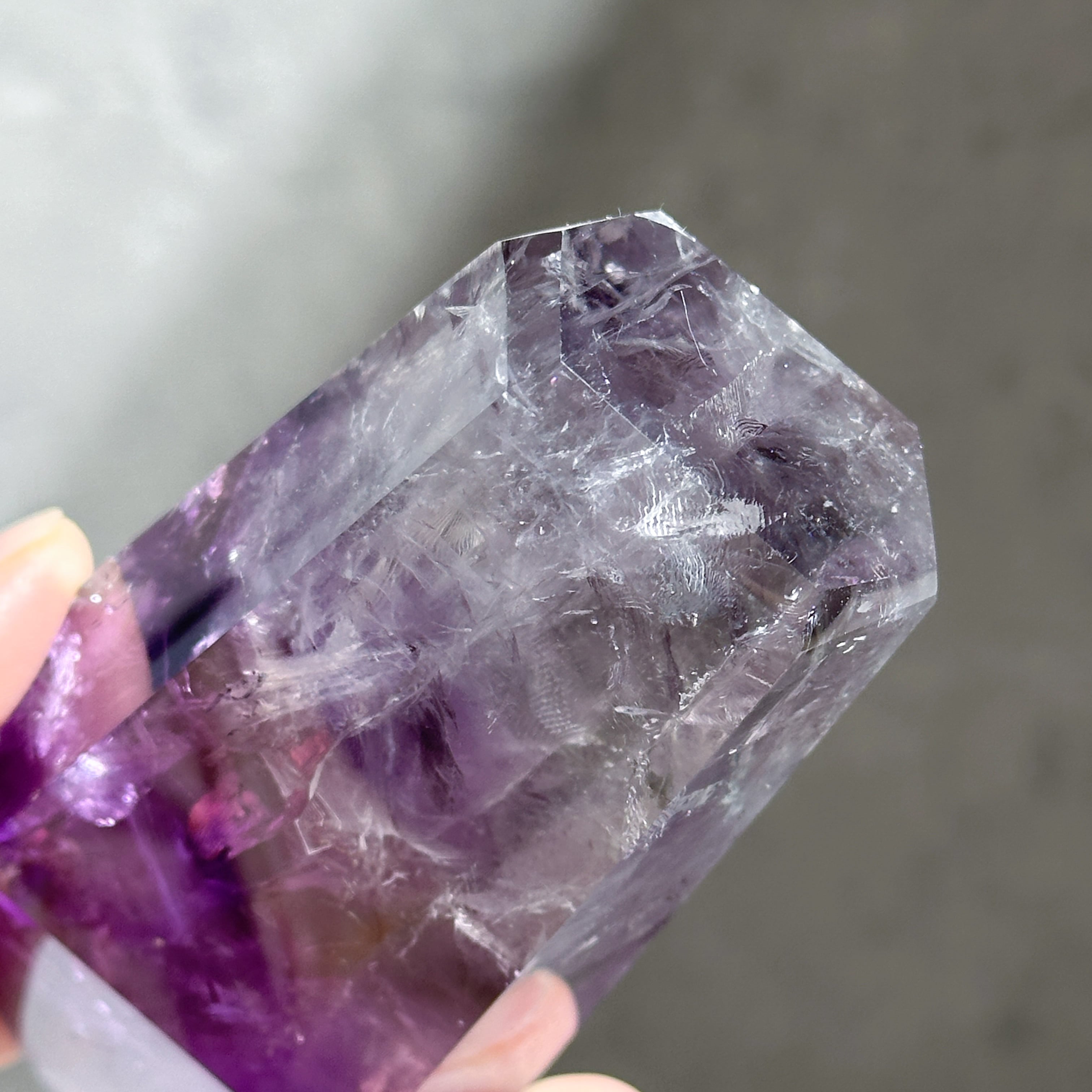 ハイクオリティ】バイーア産ファントムアメジスト タワー02 ◇ Phantom