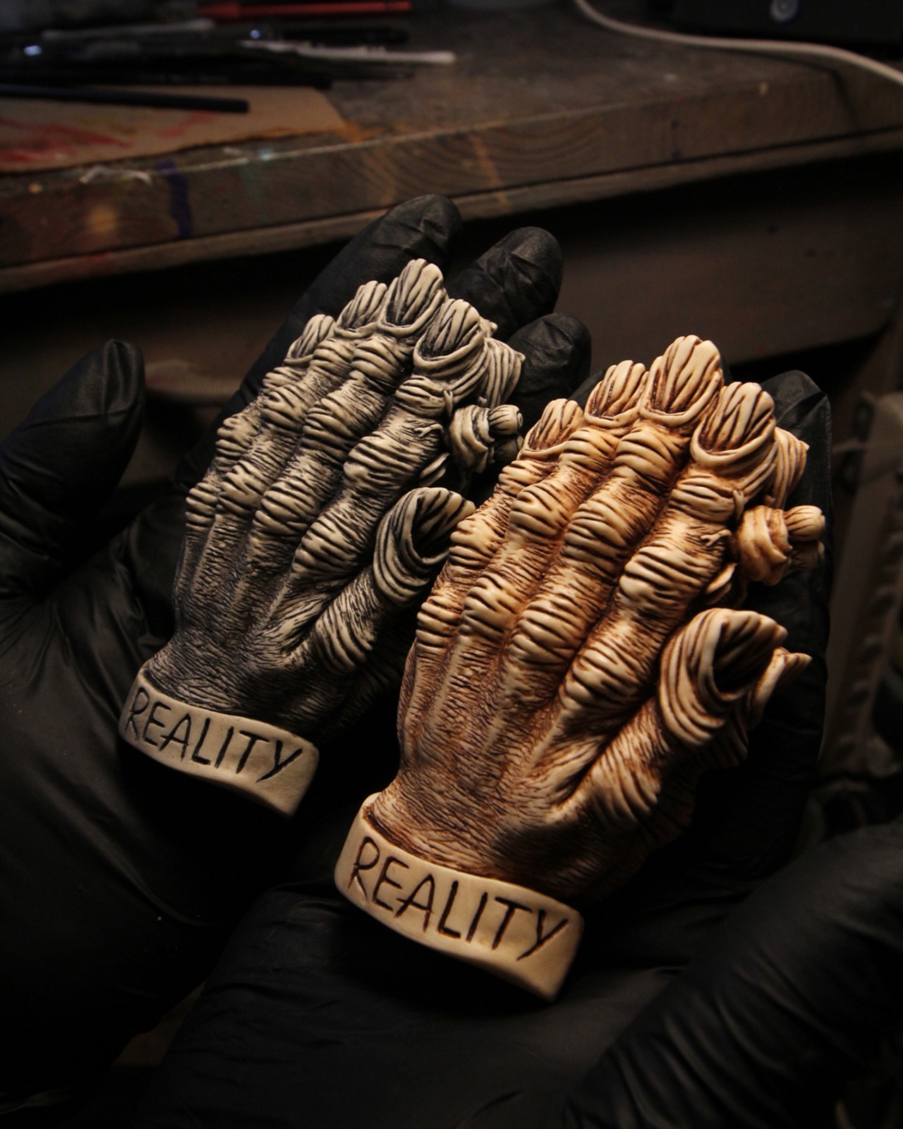 PRAY OR NOT SHIFTKNOB - ブラウン（M8-1.25）