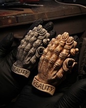 PRAY OR NOT SHIFTKNOB - ブラウン（M8-1.25）