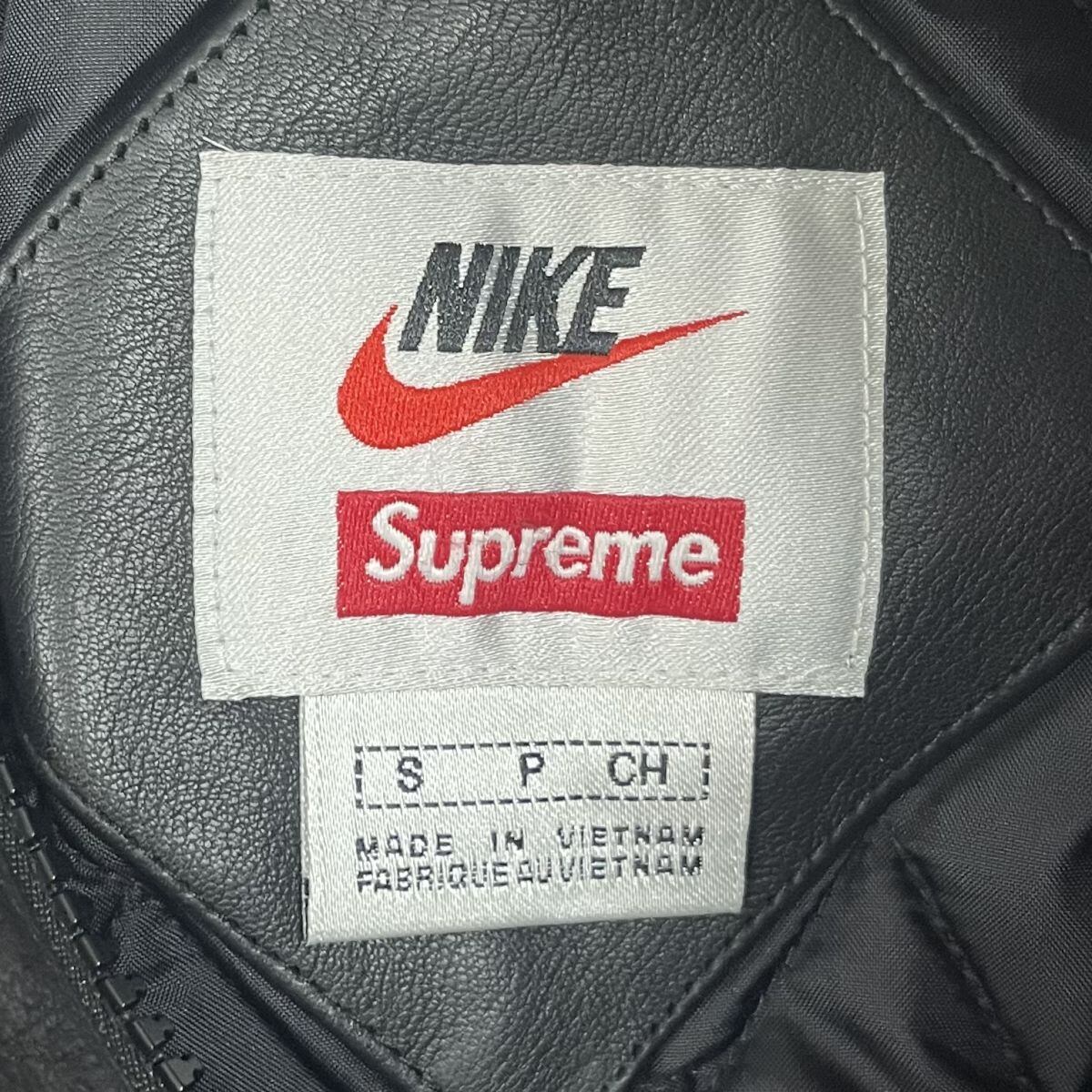 Supreme×NIKE/シュプリーム×ナイキ【19AW】Leather Bomber Jacket