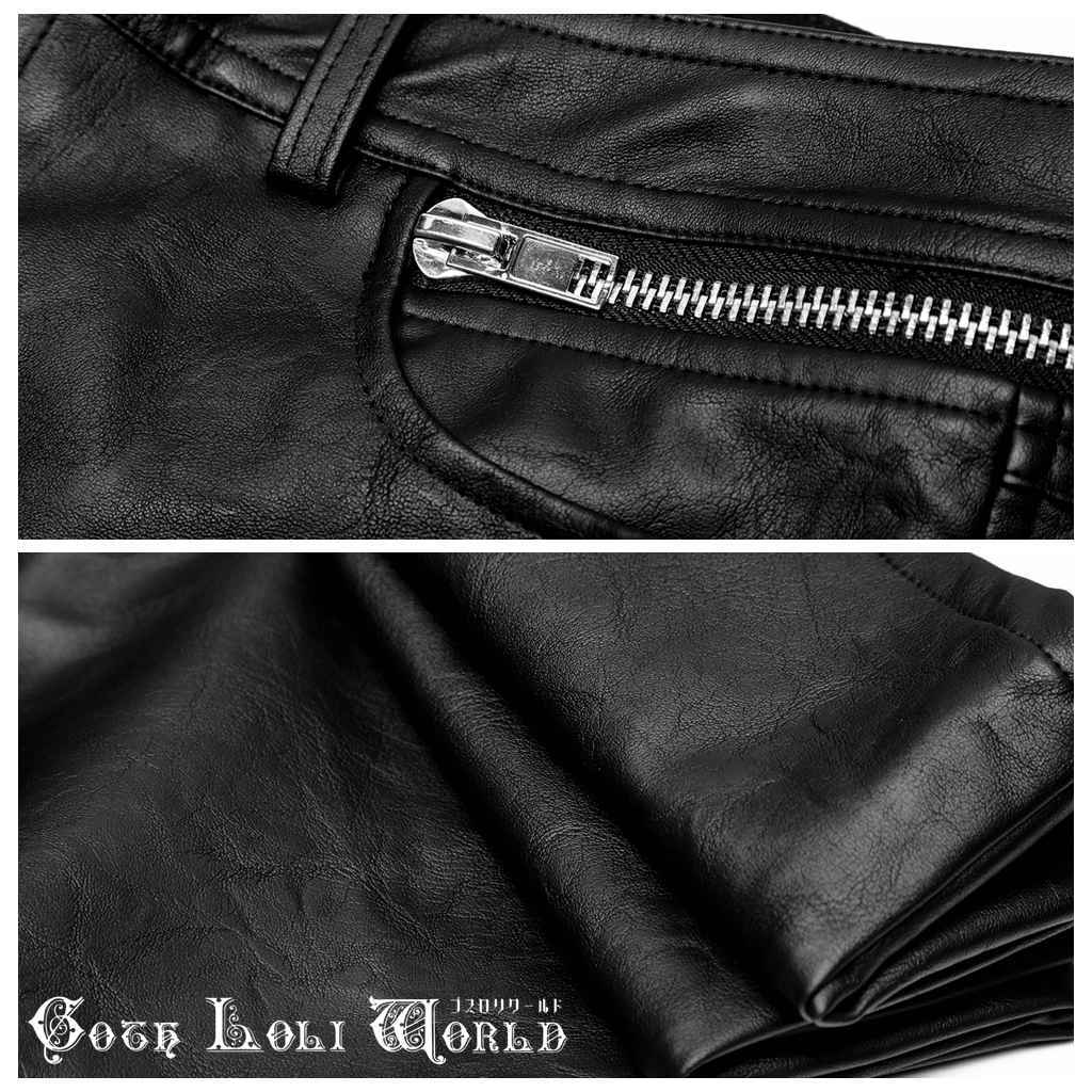 即納/送料無料】OK-321PCM-BK パンク ロック ファッション フェイク