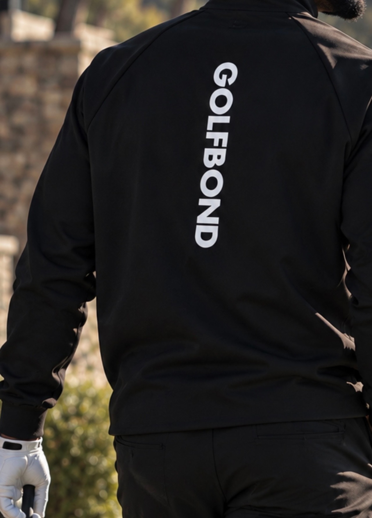GB TECK ZIP JACKET BLACK【PRE ORDER】