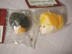 「CURLY HAIR DOLL HEAD」パッケージ入り（ヘア抜けあり） 画像11