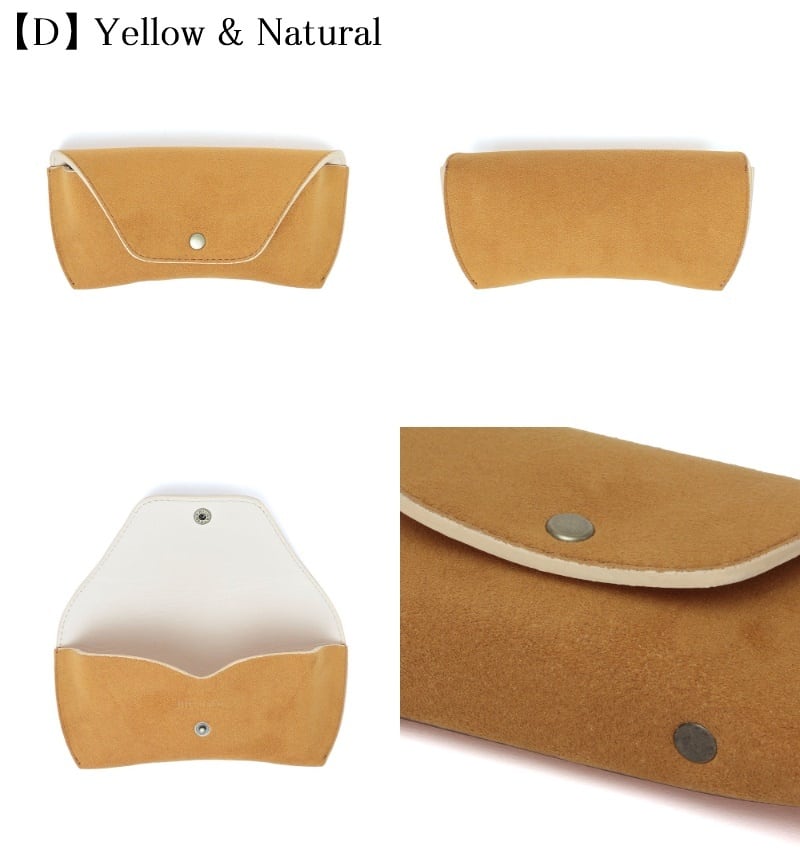 DIFFUSER 牛革 セミハード メガネケース TECH SUEDE EYEWEAR CASE