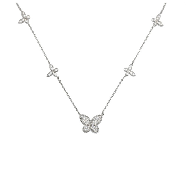 cinq butterfly necklace［194］
