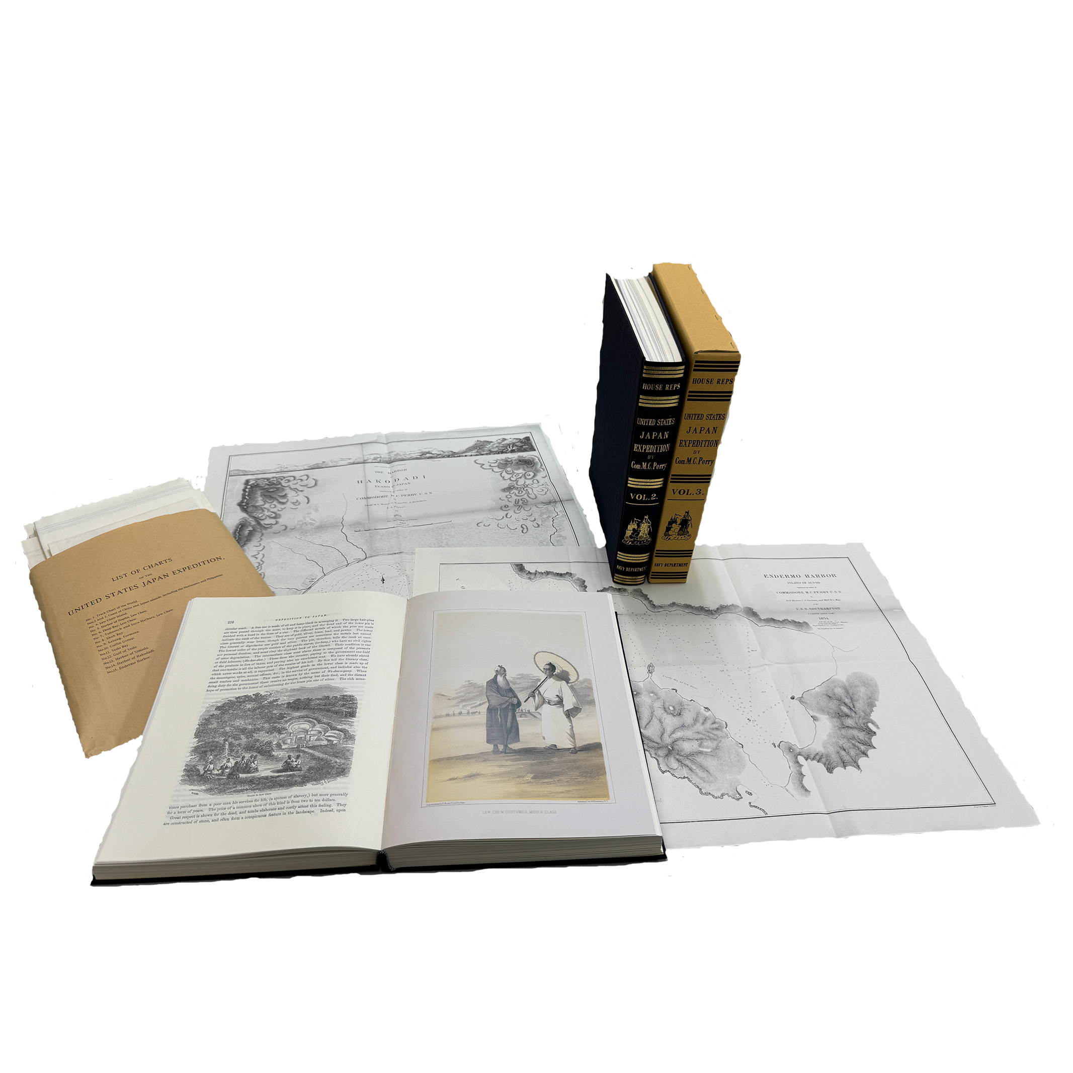 ペリー提督日本遠征記」完全復刻版 | 沖縄タイムスの本