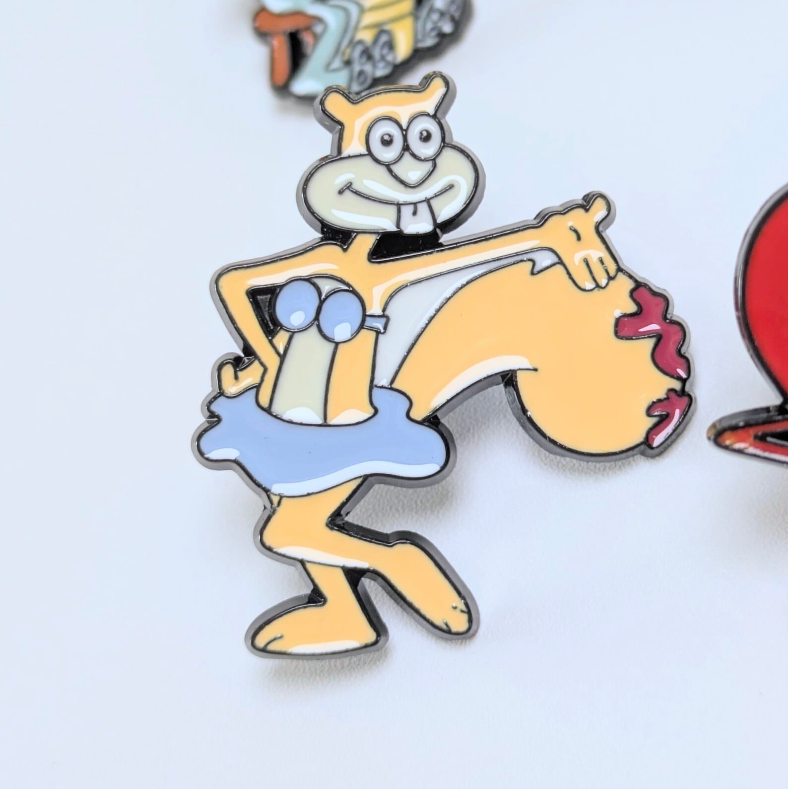 送料無料！ ★ピンズ PINS★ピンバッジ 【 SpongeBob SquarePants（スポンジボブ）】ピンズ 6Pセット / ピンバッジ / PINS〚アメリカン雑貨 アメトイ〛