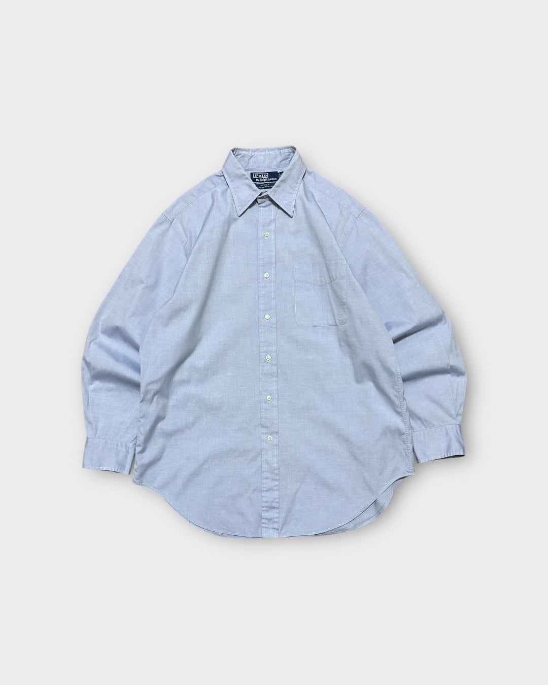 【VINTAGE】1990’s “Polo by Ralph Lauren” Pinpoint Oxford Regular Collar Shirt