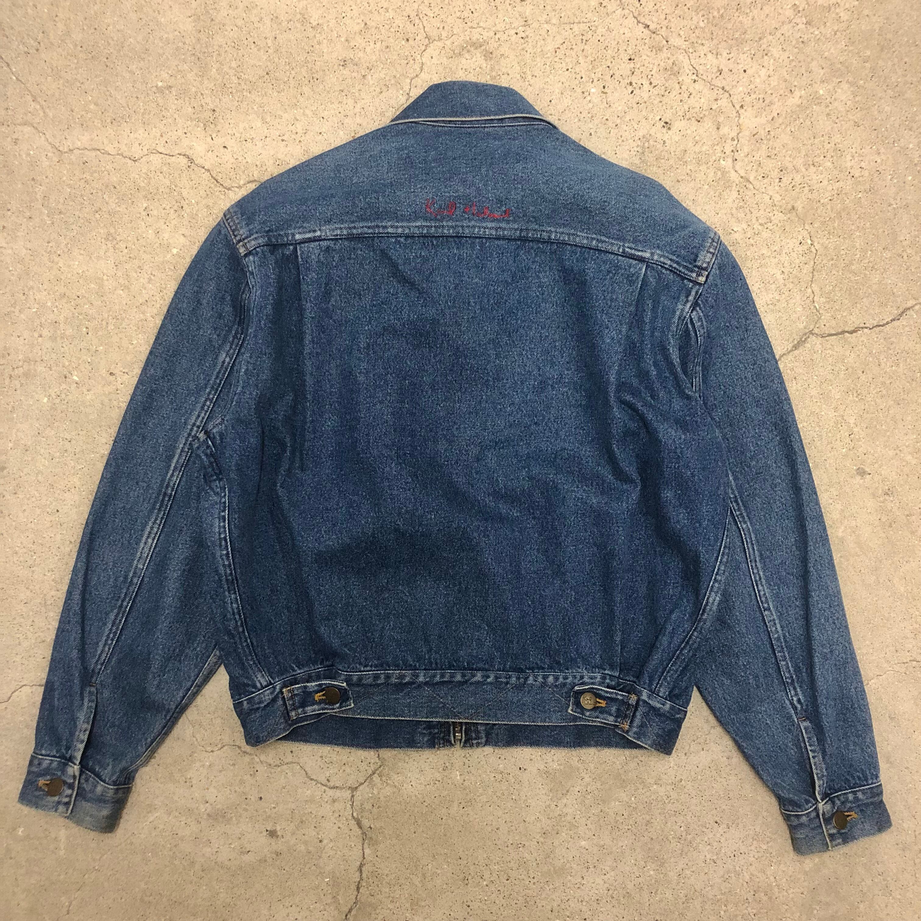 KARL HELMUT◇2nd TYPE/トラッカージャケット/Gジャン/L/コットン/IDG