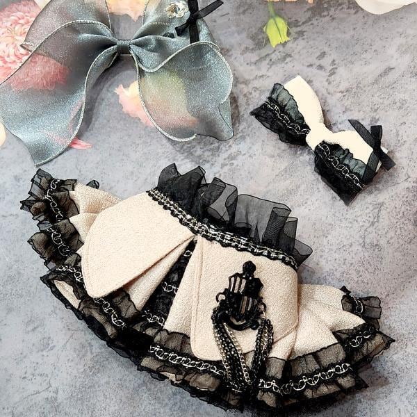 予約【Loocia】Maison Noir Custom Handmade Dog Cape (Beige)