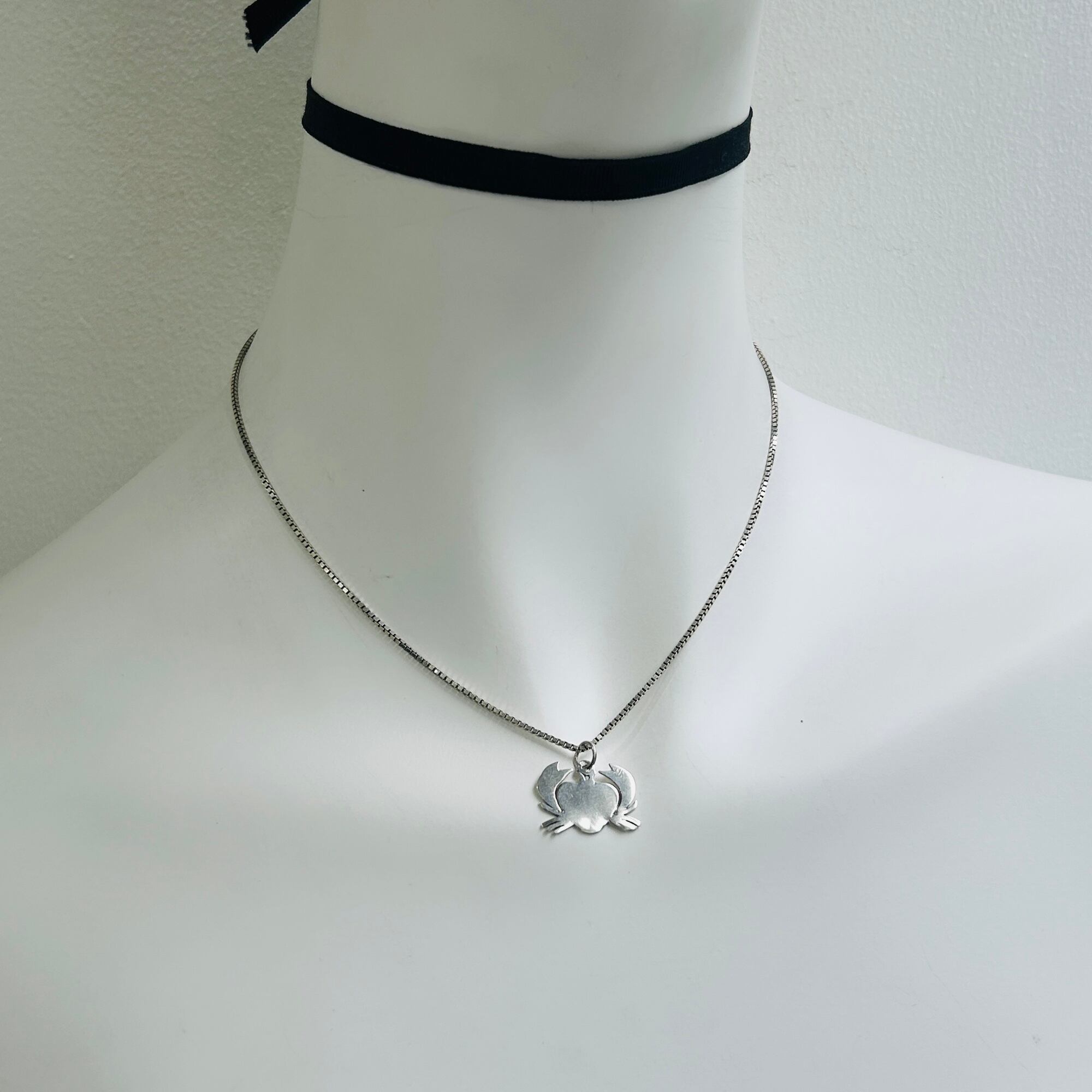 フランスシルバー925 【カニハート】DEADSTOCKチャーム | Milo