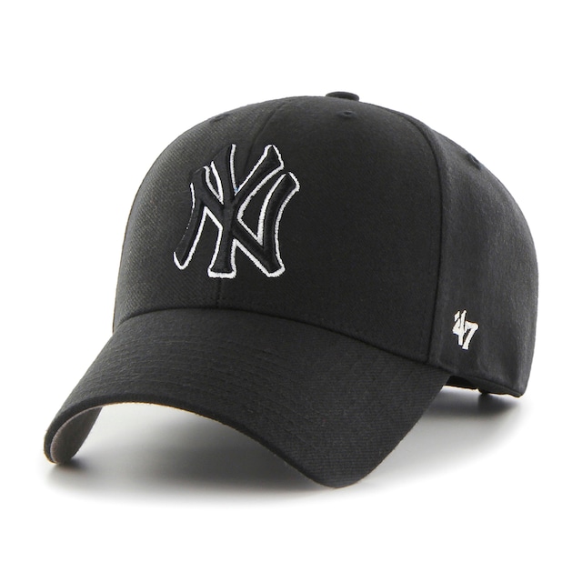 Yankees ‘47 MVP Black x Black&White Logo
