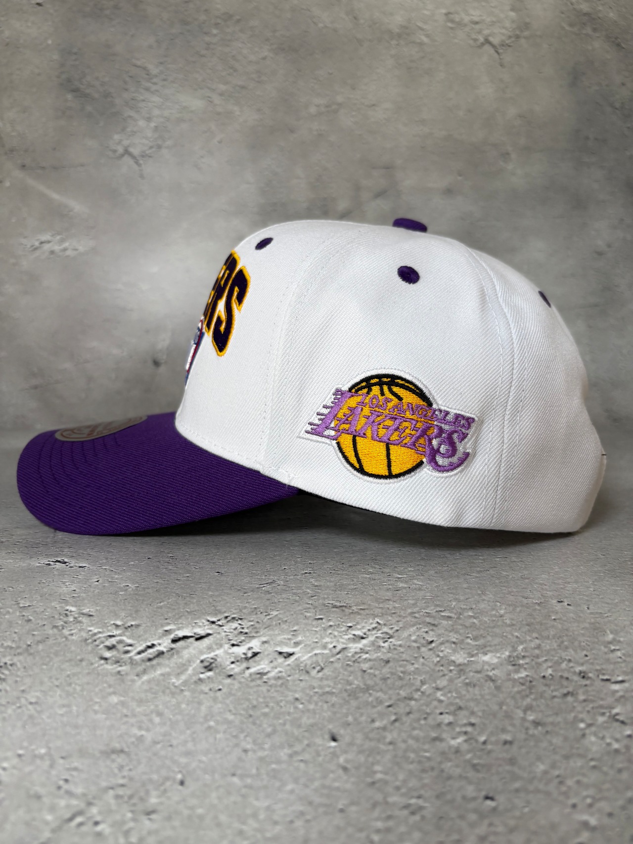 Michell＆Ness/ミッチェル＆ネス NBA  レイカーズ  NBA POST SEASON PRO SNAPBACK キャップ