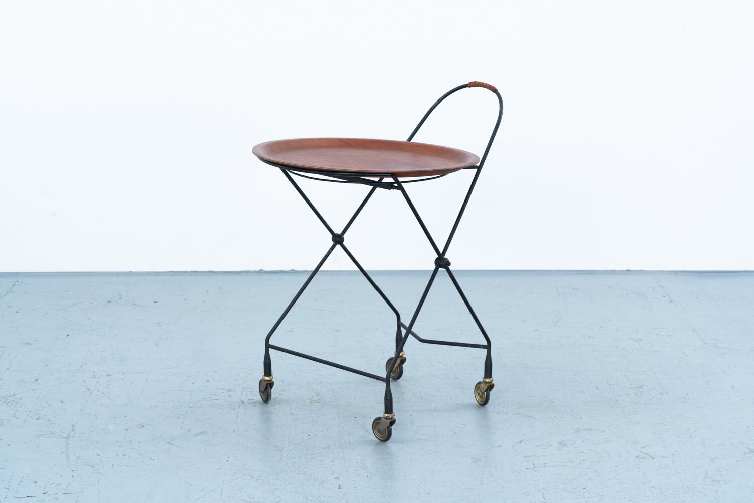 as it is】Mid-Century Modern Foldable Trolley | kaikki gallery