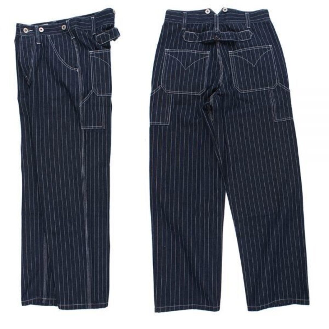 OKONKWO MFG.CO. デニムワイドペインターパンツ 50
