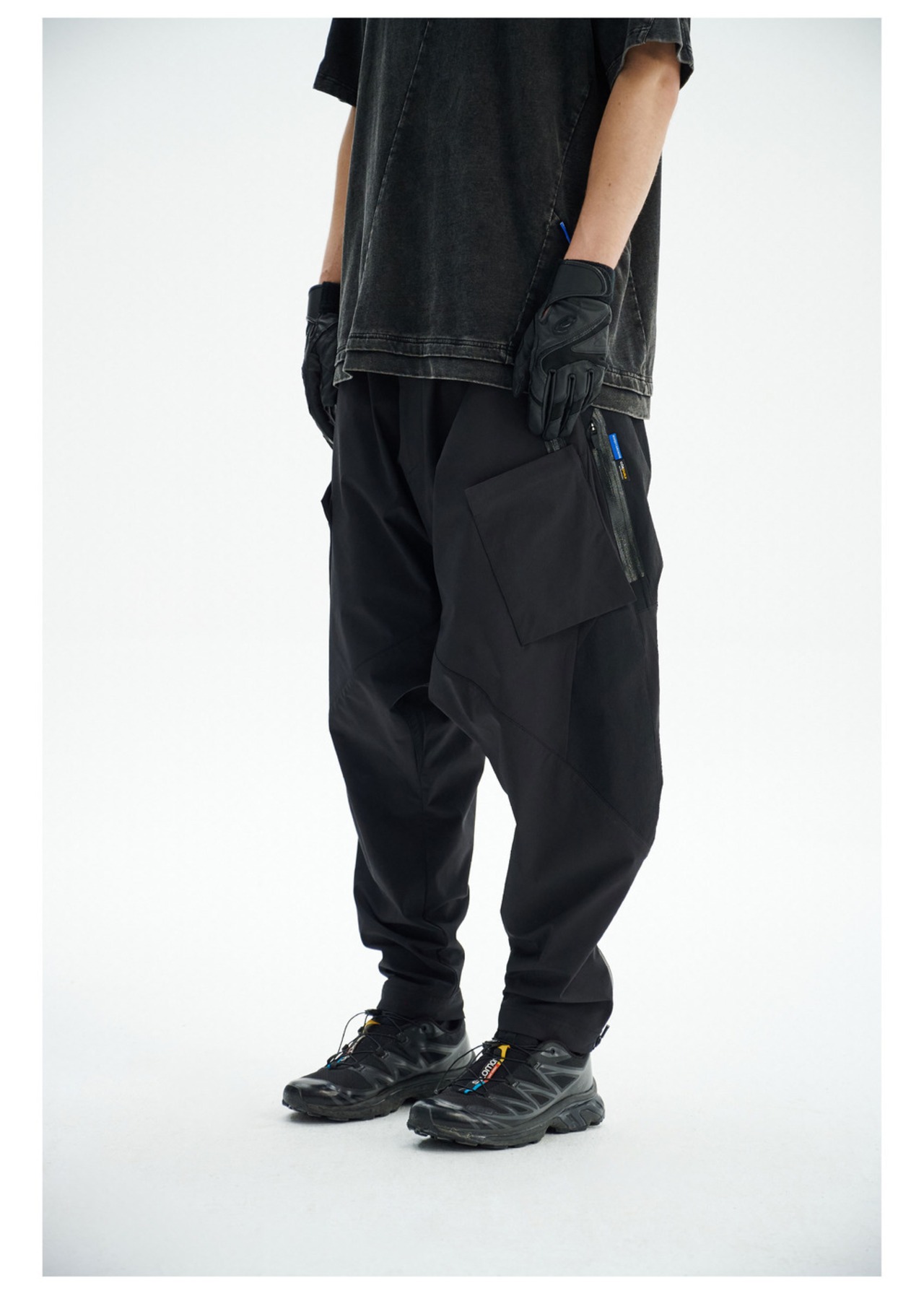 REINDEE LUSION 24SS サムライファンクショナル マルチポケット 3Dカットロングパンツ