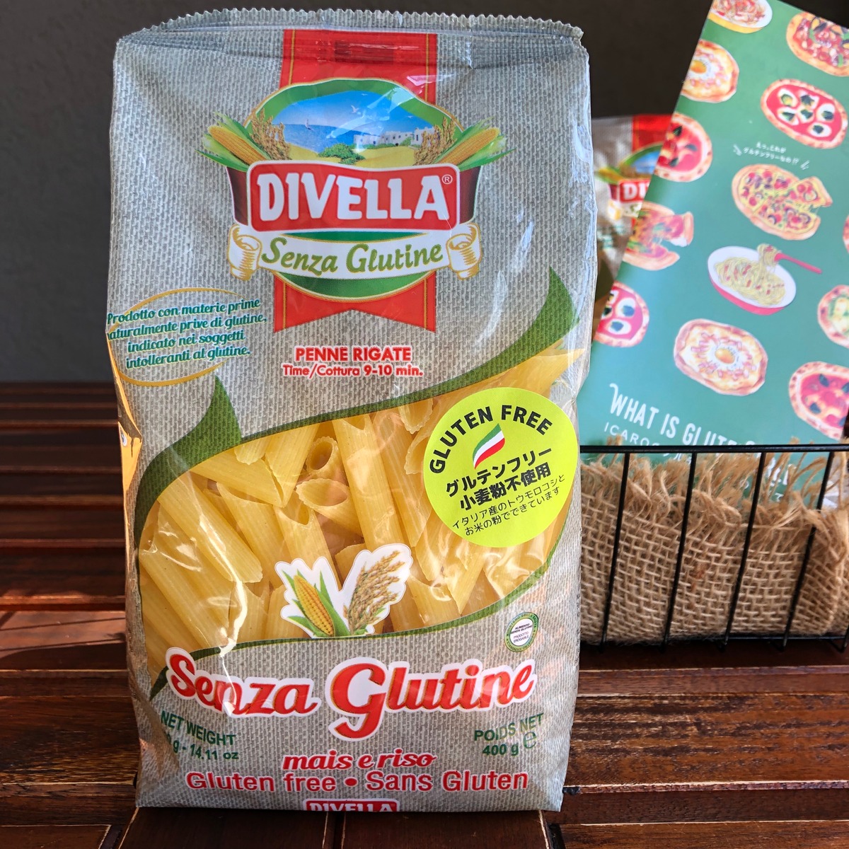 【小麦不使用】ディヴェッラ グルテンフリーペンネ ICARO PIZZA Lab 本場ナポリのグルテンフリーピッツァと本格薪窯ピッツァ