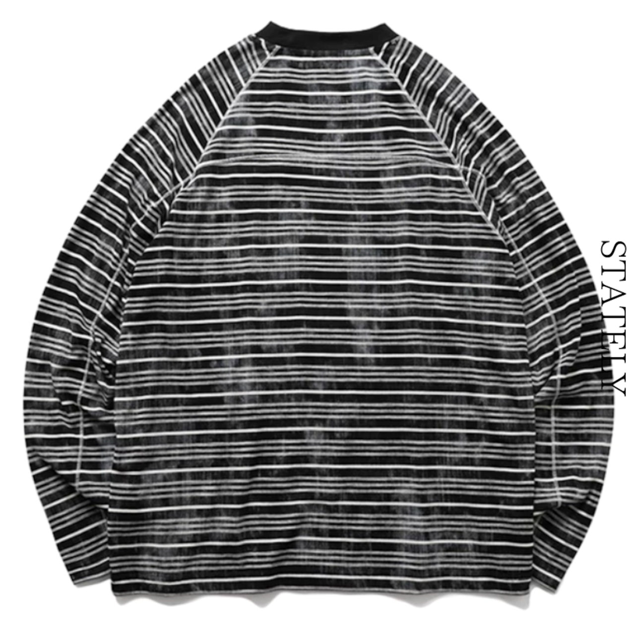 Vintage Stripe ウォッシュドロンT/2color_T55・画像2